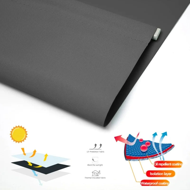 Wholesale Custom Size Color Noise Reduction Waterproof Cordless Motorized Roller Blinds For Bathroom