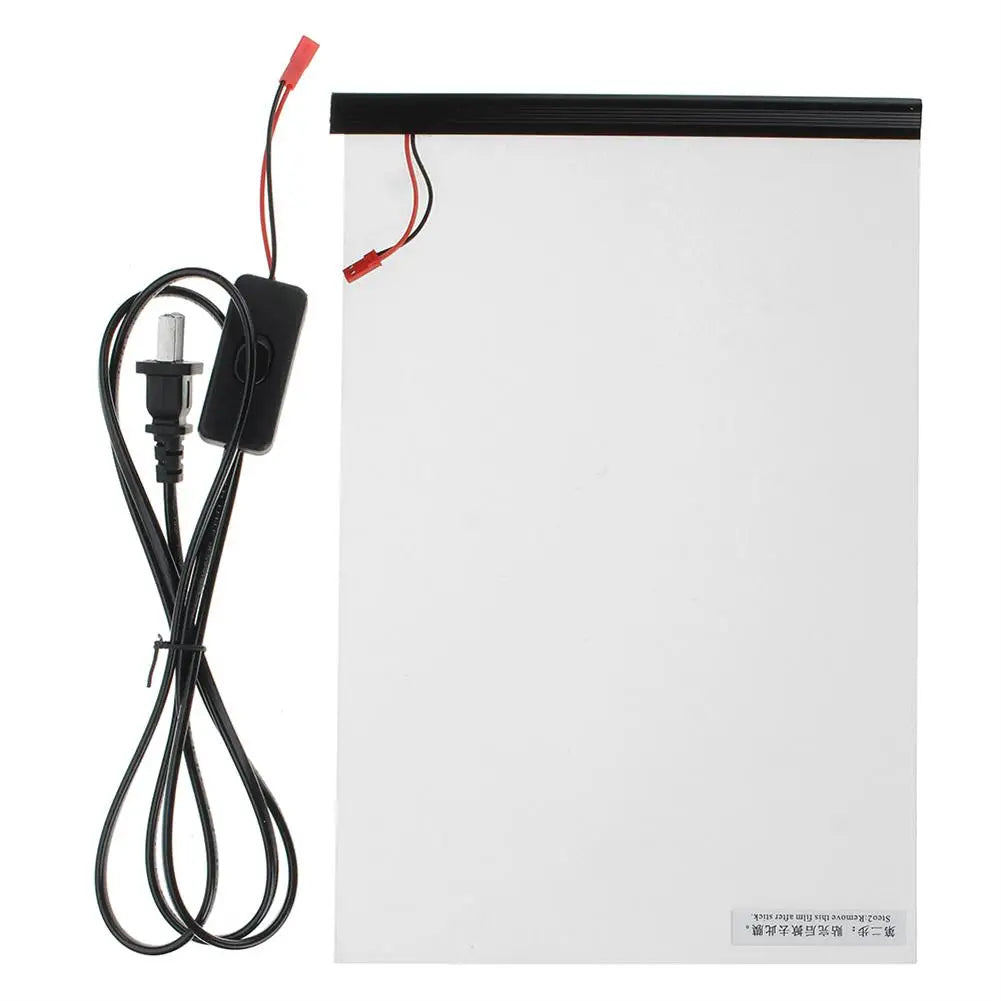 Electronic PDLC Smart Film with Charger Anti-UV White Gray Switchable Protection Privacy Window Film for Office Home Sample