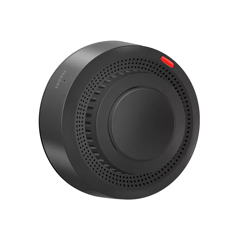 360° Comprehensive Detection, Tuya Smart WiFi Smoke Detector, Remote Monitoring Of Home Safety, Compatible With Alexa And Google