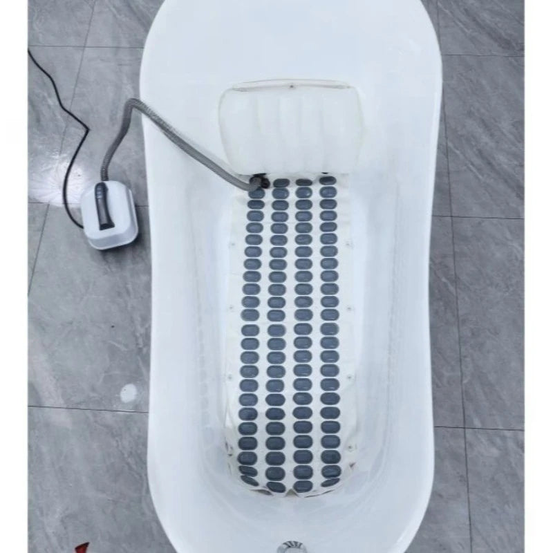 Home surfing bubble massage SPA spa machine bath mat, non-slip wireless remote control inflatable bathtub bubble machine