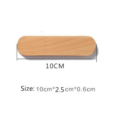 Wood Key Holder Wall Key Storage Organizer Weak Magnetic Key Rack Hanger Key Ring Hooks Clerk Housekeeper on The Wall