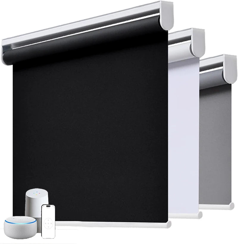 Wholesale Custom Size Color Noise Reduction Waterproof Cordless Motorized Roller Blinds For Bathroom