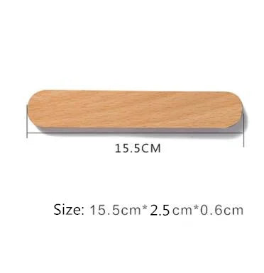 Wood Key Holder Wall Key Storage Organizer Weak Magnetic Key Rack Hanger Key Ring Hooks Clerk Housekeeper on The Wall