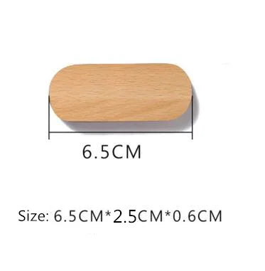 Wood Key Holder Wall Key Storage Organizer Weak Magnetic Key Rack Hanger Key Ring Hooks Clerk Housekeeper on The Wall