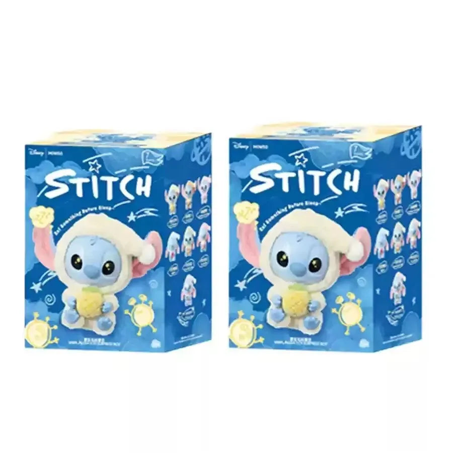 Original Stitch Eat Someing Before Sleep Series And Gen Z Street Series Vinyl Plush Pendant Blind Box Cute Doll Bag Pendant Gift